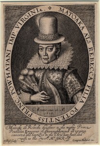 Matoaka als Rebecka, Simon van de Passe, 1616